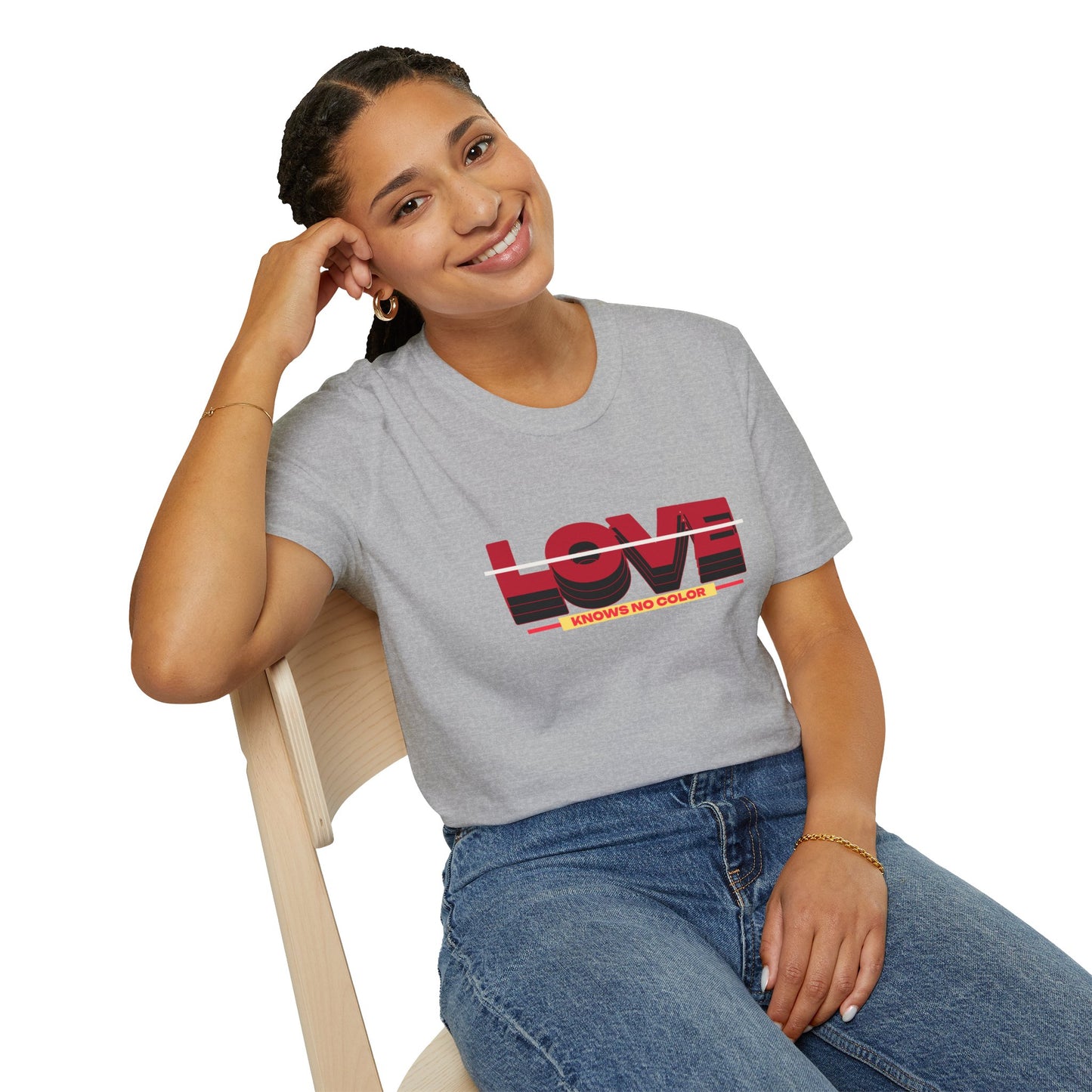 T-shirt 'Love Knows No Color': Celebrate Diversity at Romero's | Women