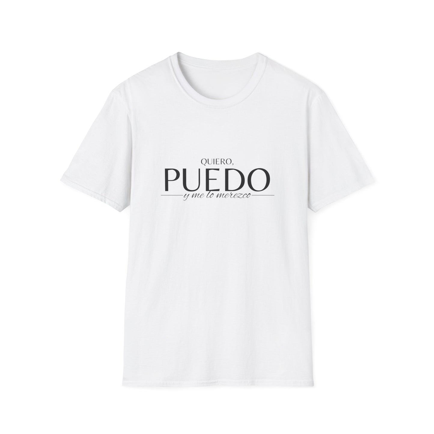 Camiseta 'Eu quero, posso e mereço' | Mulher | Reivindique o melhor do universo no Romero's