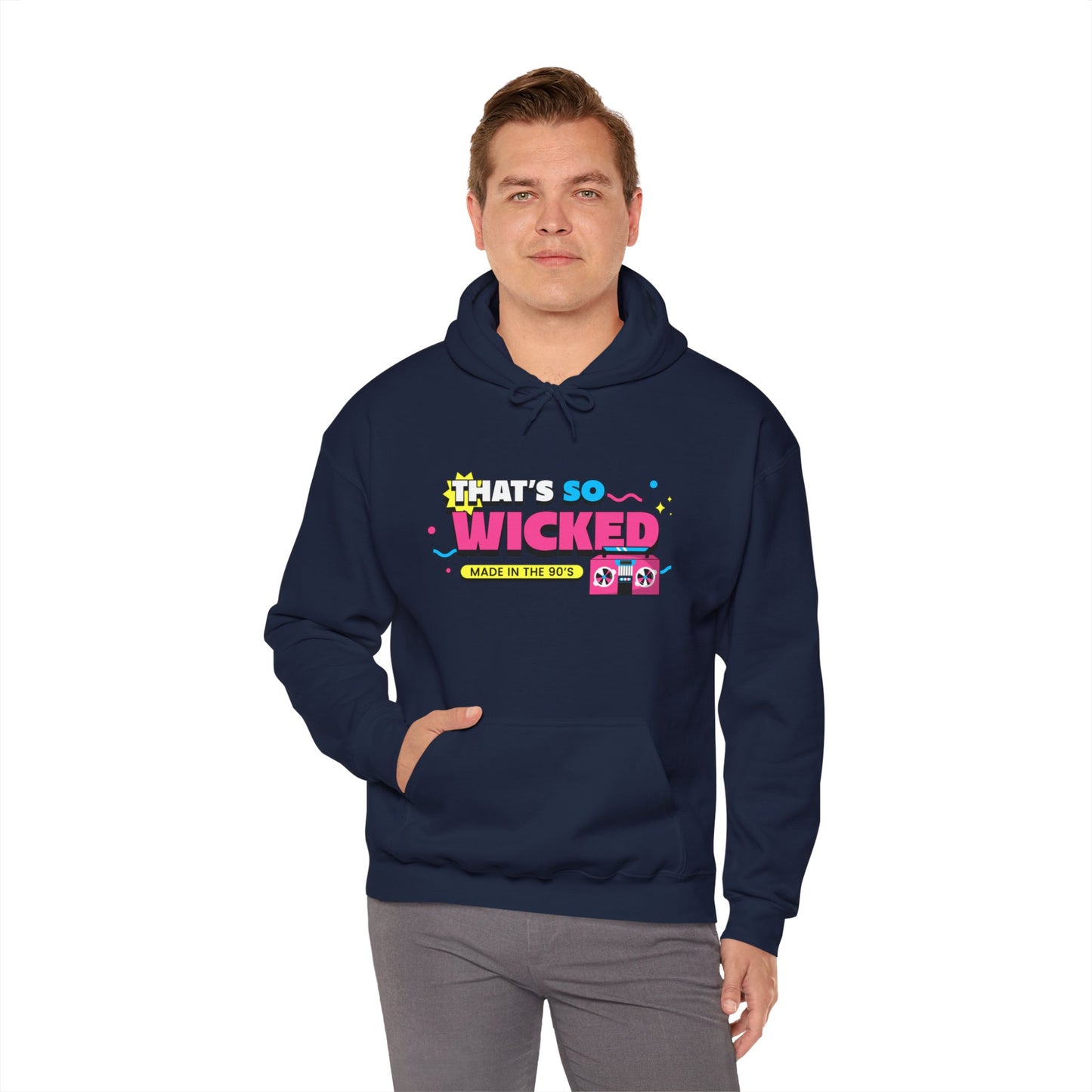 Sweatshirt con Capucha "90's Kid" - Man