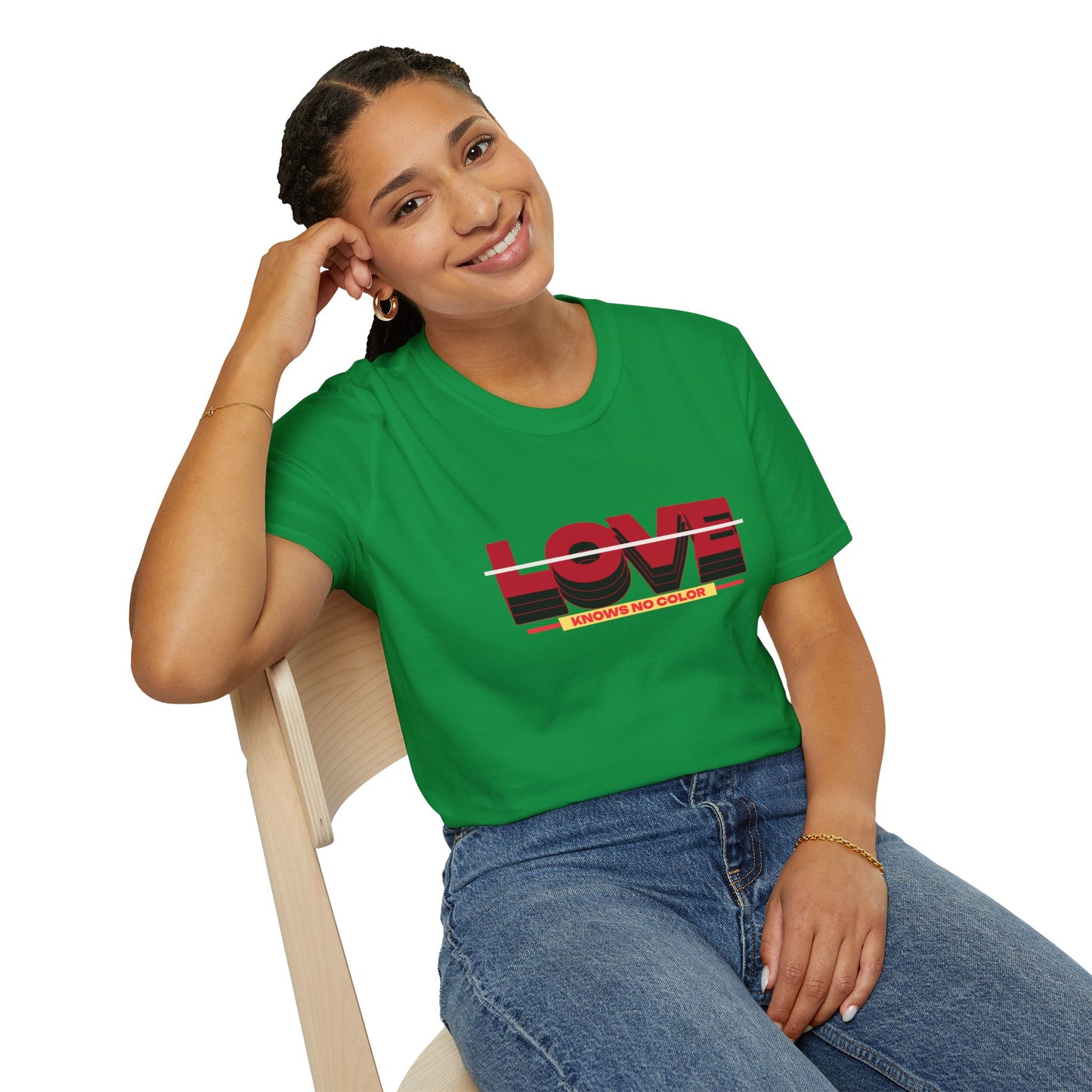 T-shirt 'Love Knows No Color': Celebrate Diversity at Romero's | Women