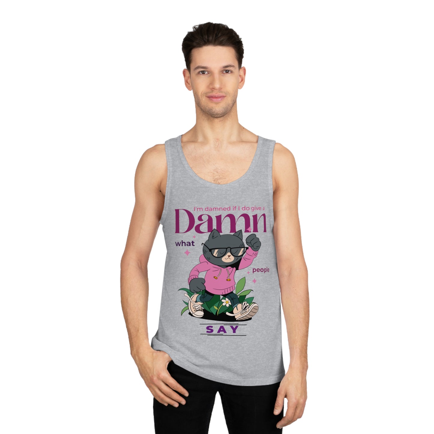 Softstyle™ "I'm Damned if I Do Give a Damn" Tank Top - Taylor's Edition 