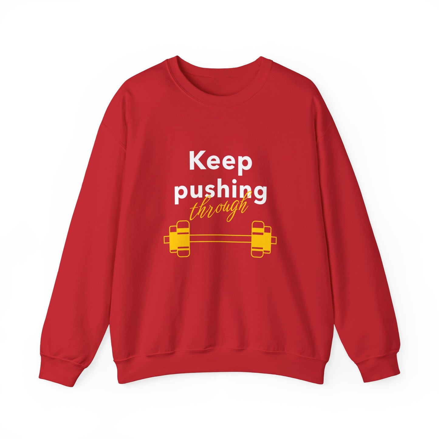 Sweatshirt "Continue empurrando" - Mulher