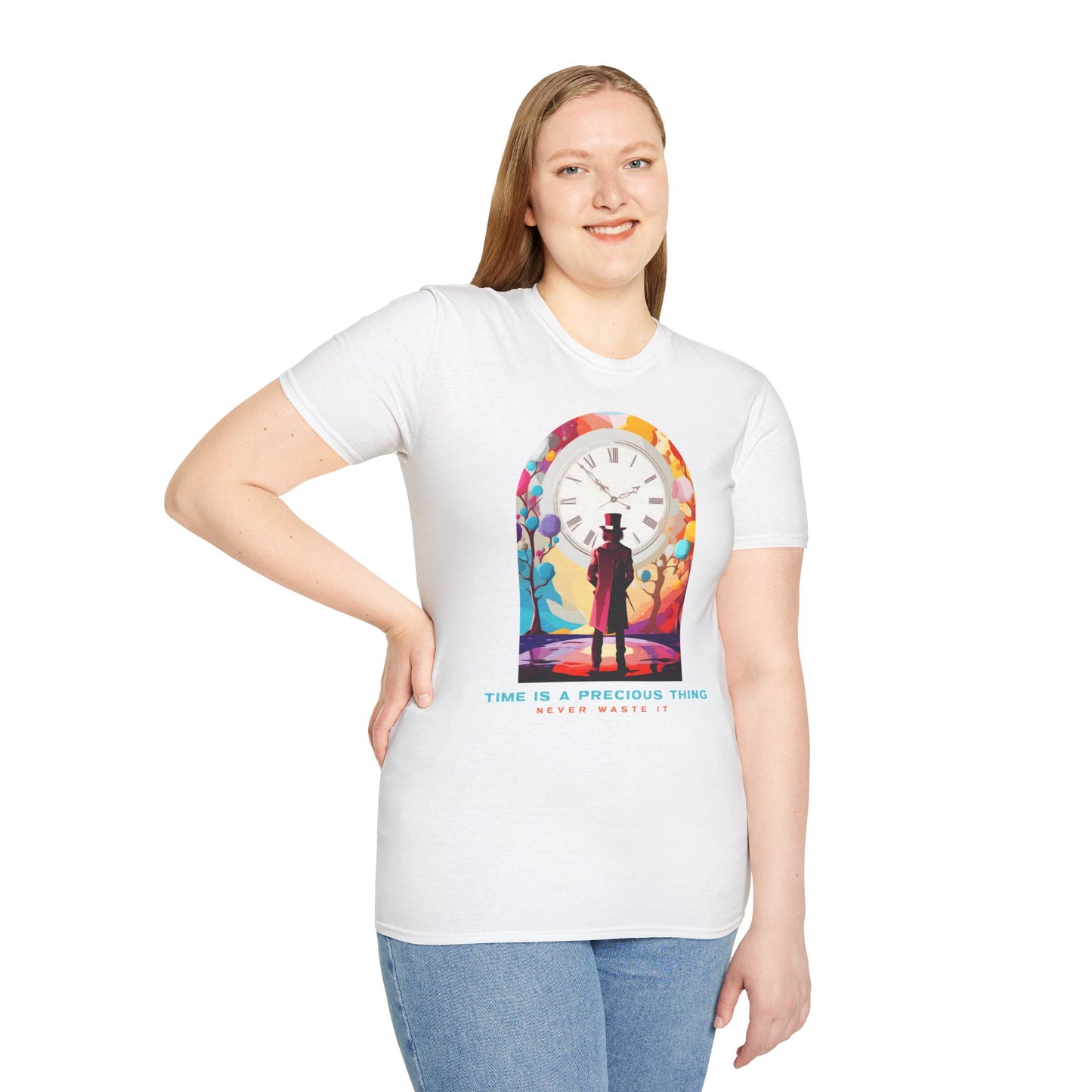 T-Shirt "O Tempo é Precioso" - Mulher 