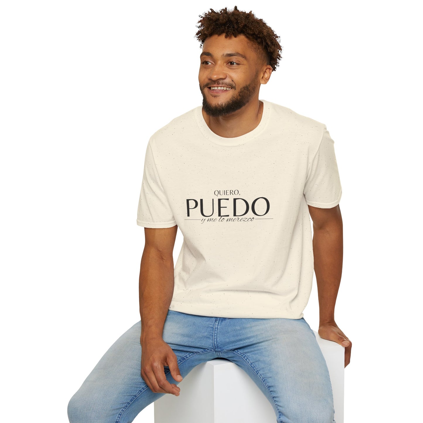 T-Shirt 'Quiero, Puedo y Me lo Merezco'  | Woman  | Reclama lo Mejor del Universo en Romero's