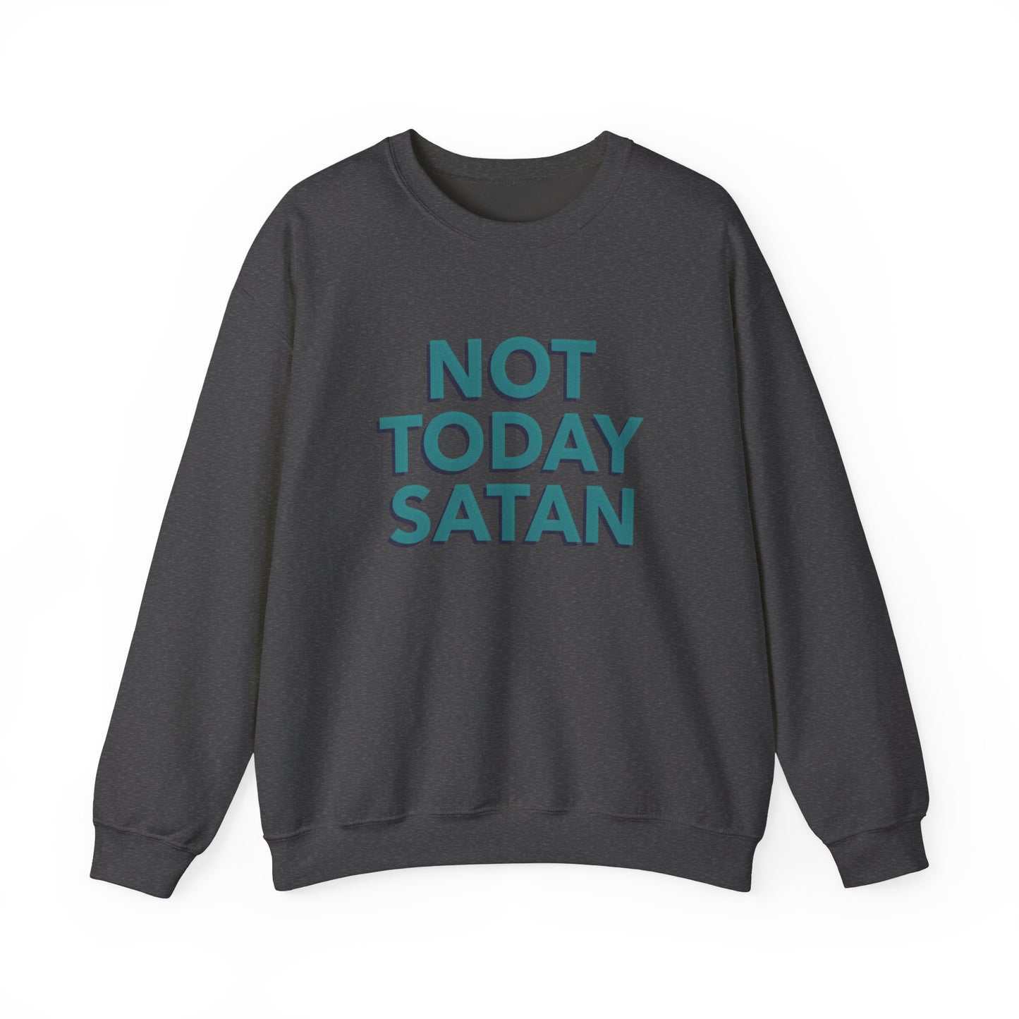 Sweatshirt "Hoje Não Satanás" - Mulher