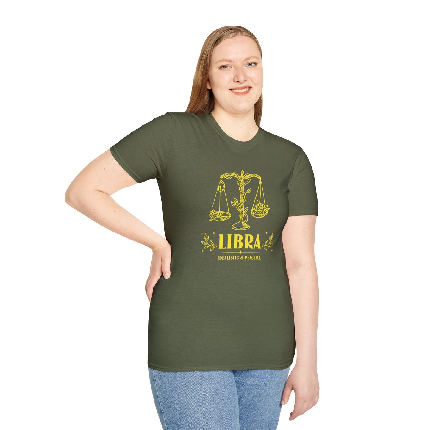 T-Shirt "Libra: Idealistic and Peaceful" | Women