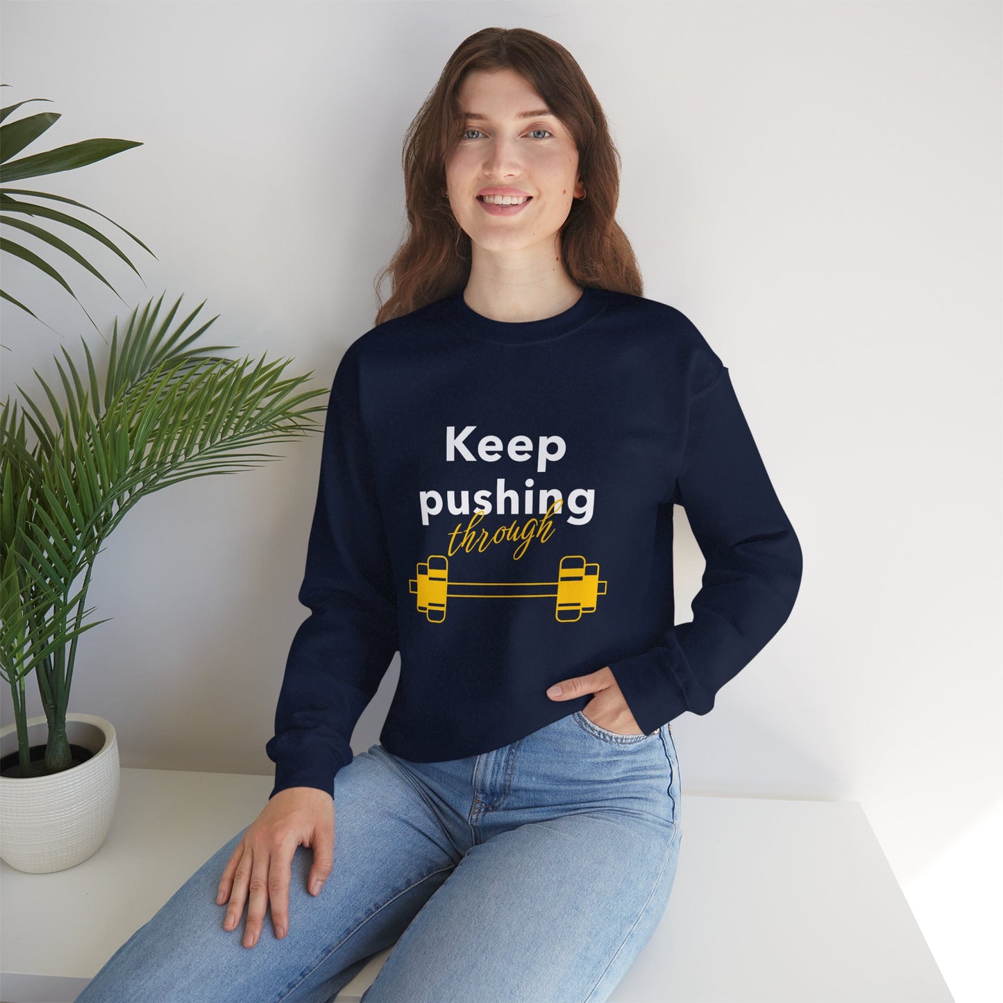 Sweatshirt "Continue avançando" - Homem