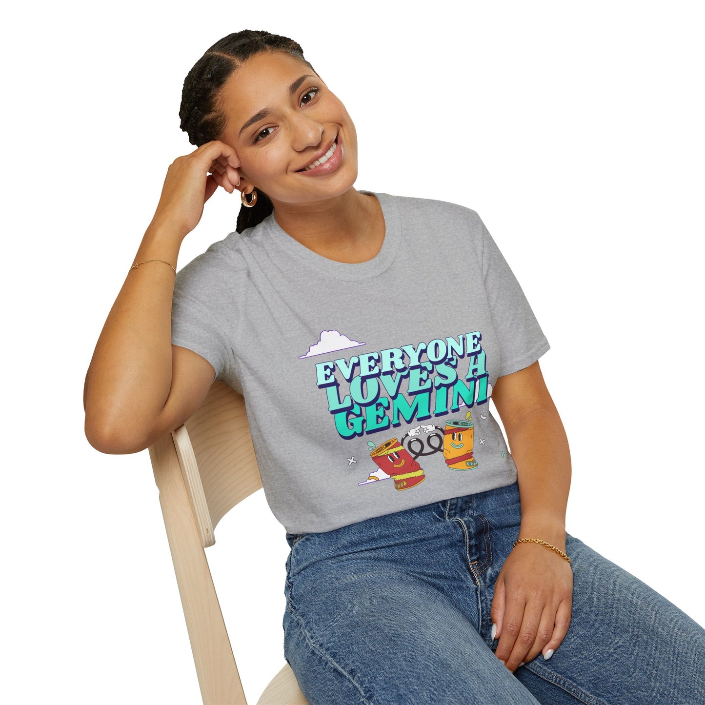 T-Shirt "Everyone loves a Gemini" - Women