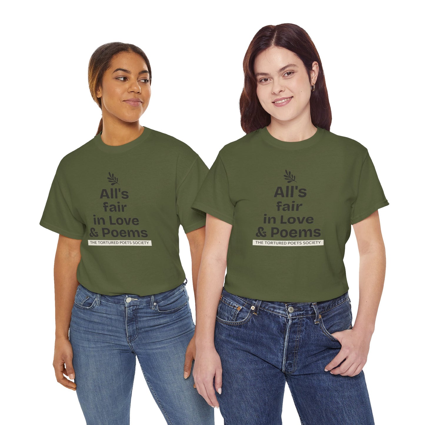 T-shirt "All's Fair in Love and Poems" | Women | Romero's