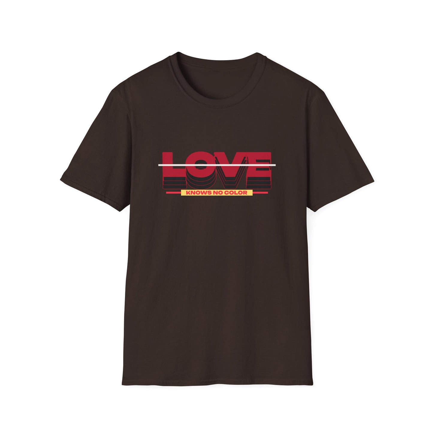 T-shirt 'Love Knows No Color': Celebrate Diversity at Romero's | Women