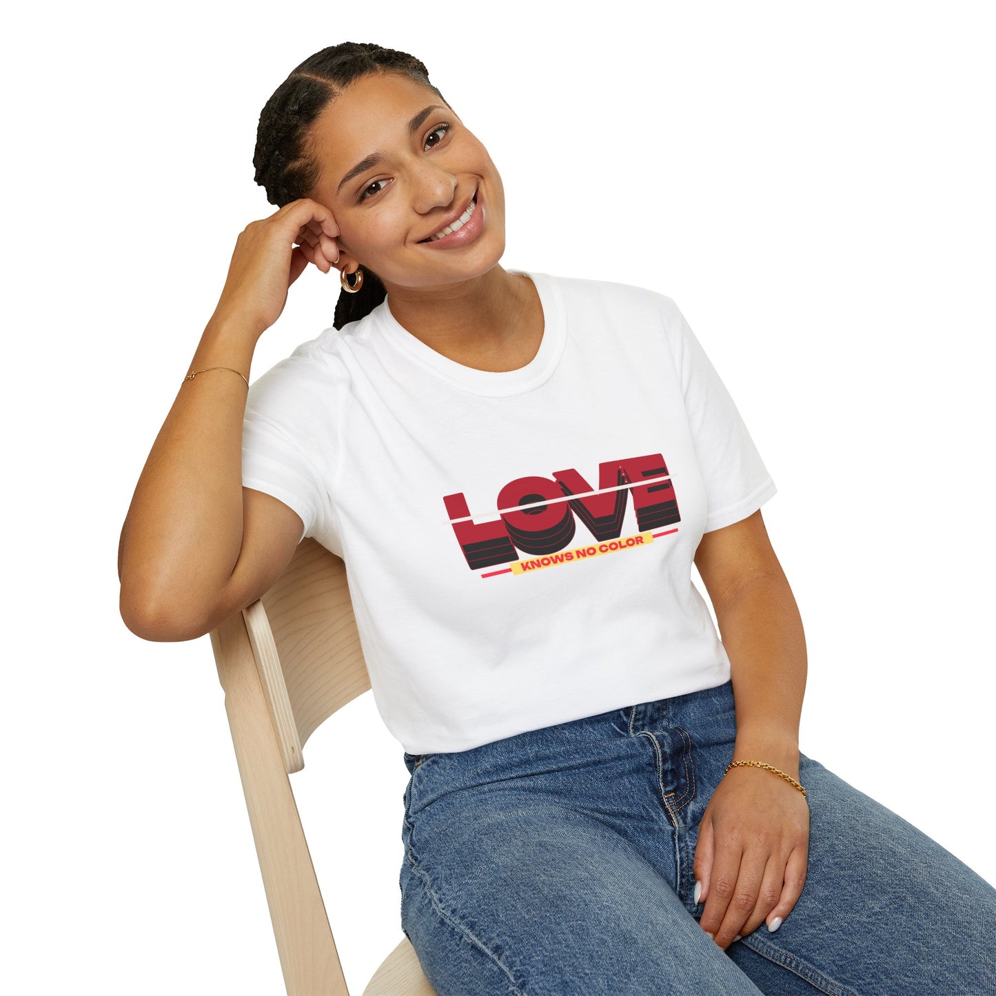 T-shirt 'Love Knows No Color': Celebrate Diversity at Romero's | Women