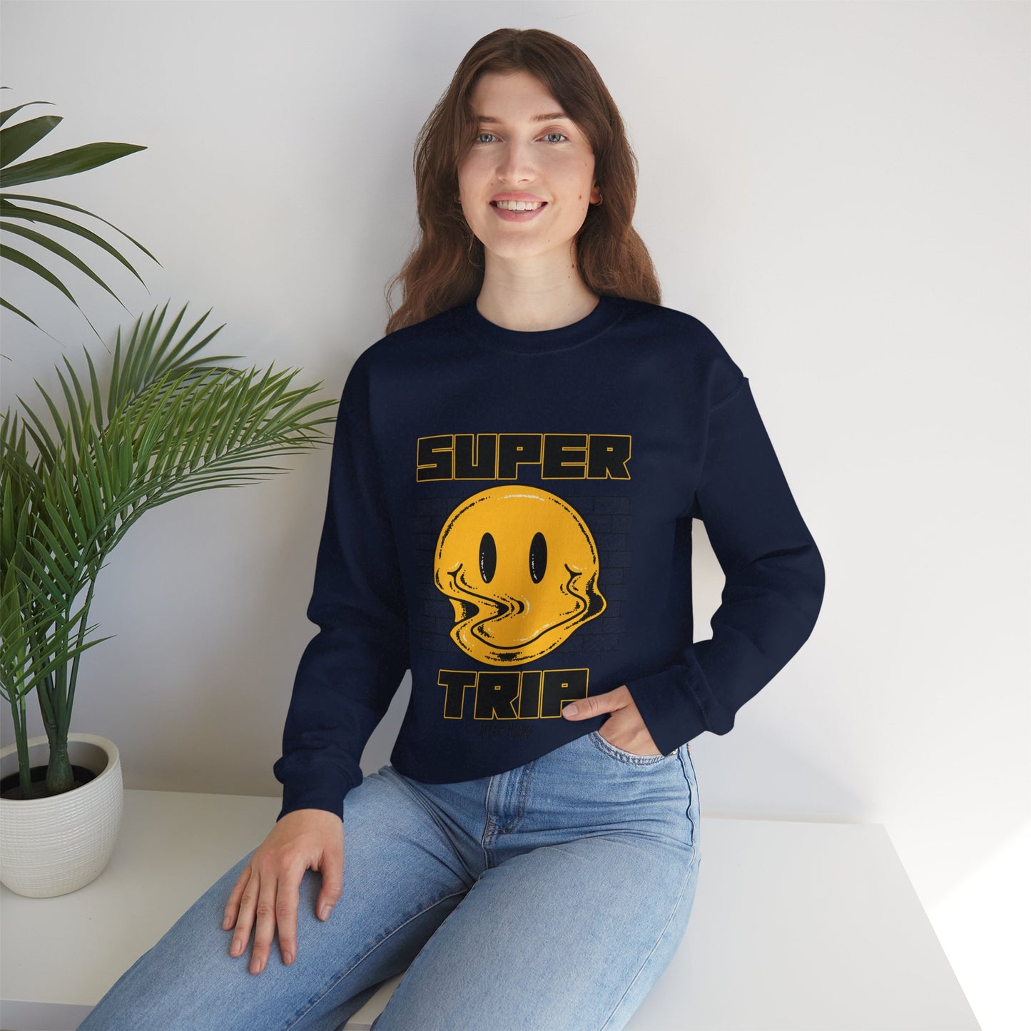 Sweatshirt "Super Trip" - Women