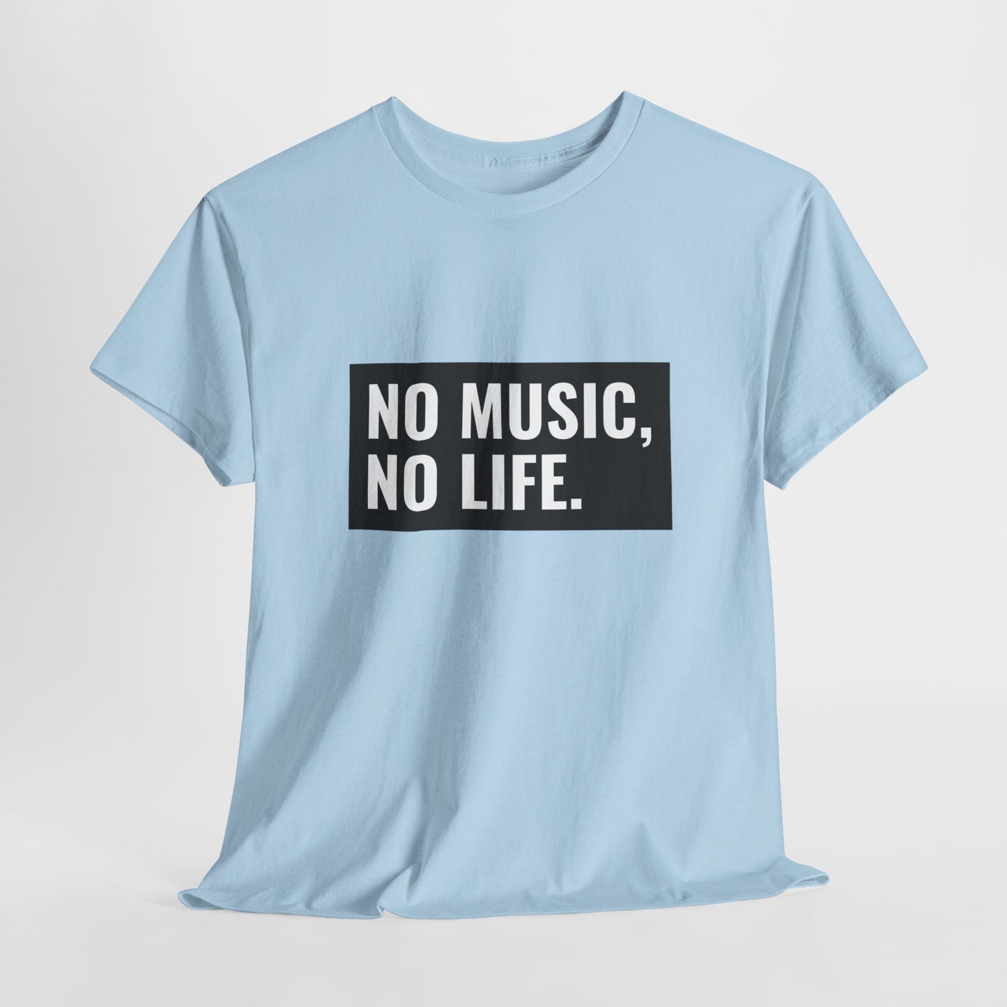 T-shirt - "Nenhuma música, nenhuma vida" | Homens | Romero