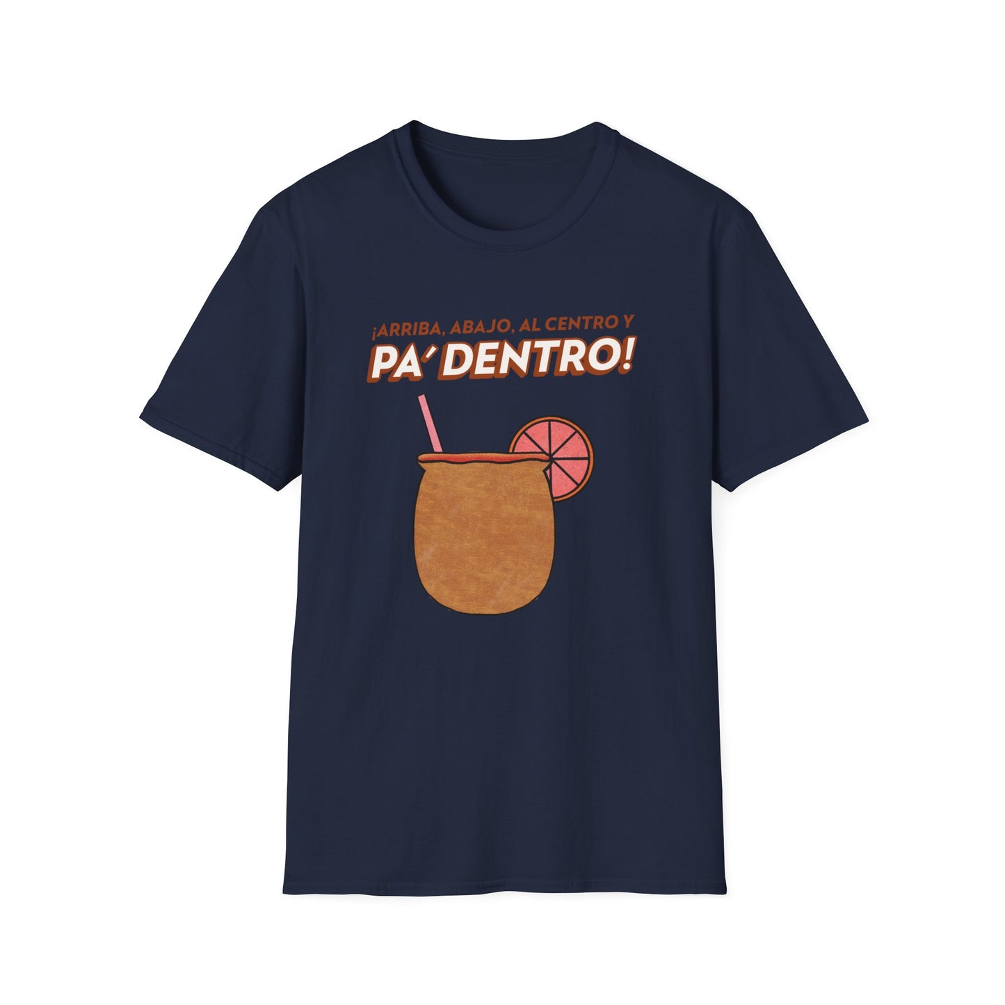 T-Shirt "Para cima, para baixo, no centro e por dentro" - Mulher