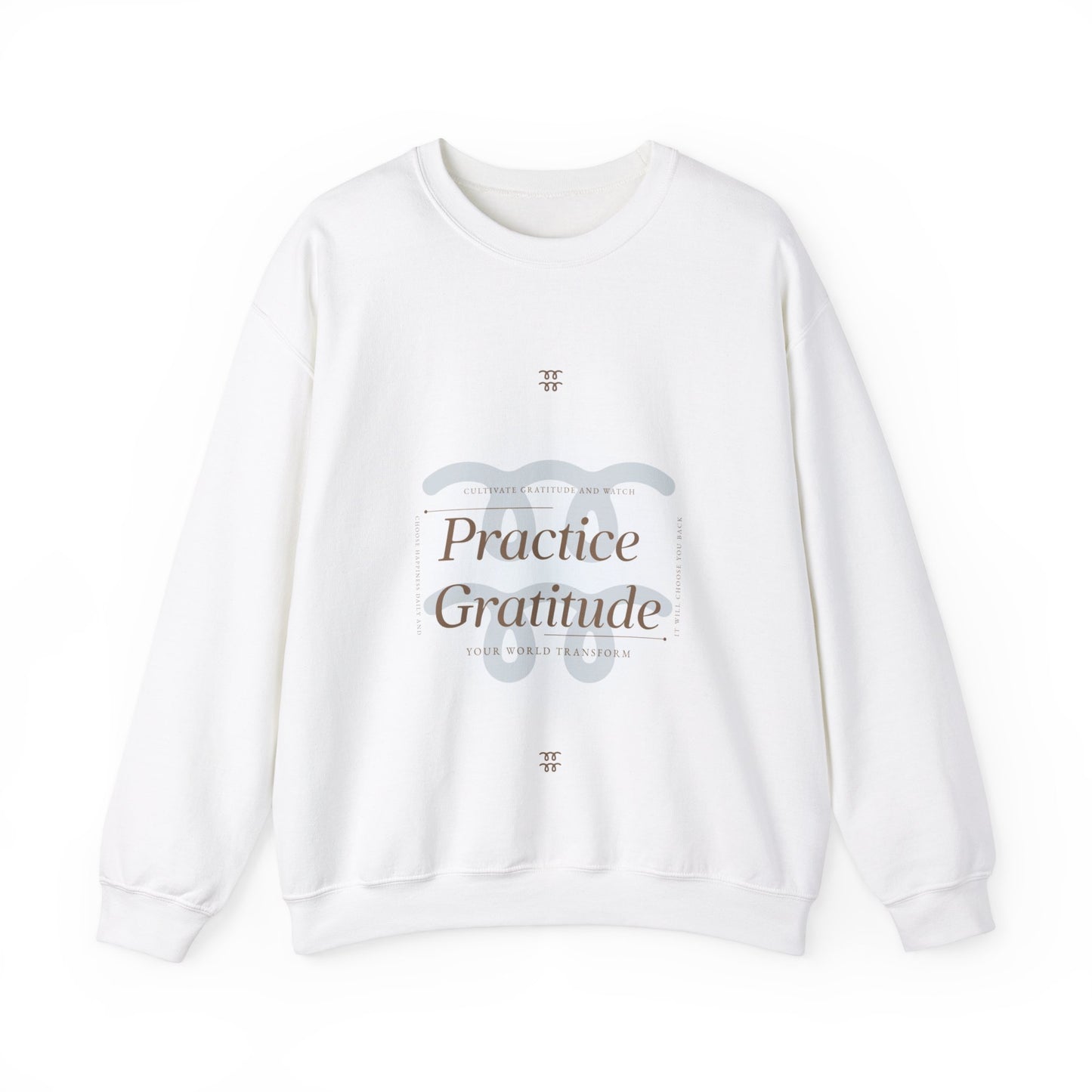 Sweatshirt "Pratique a Gratidão" - Homem