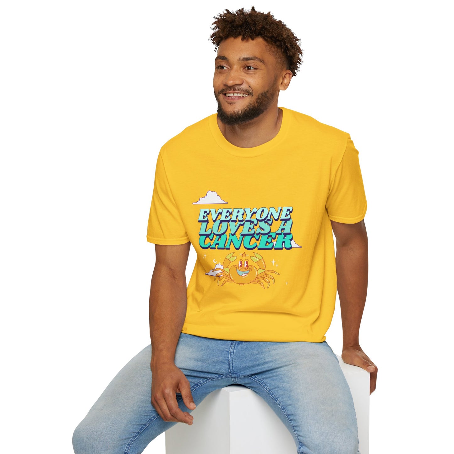 T-shirt "todos ama o cancro" | Homem