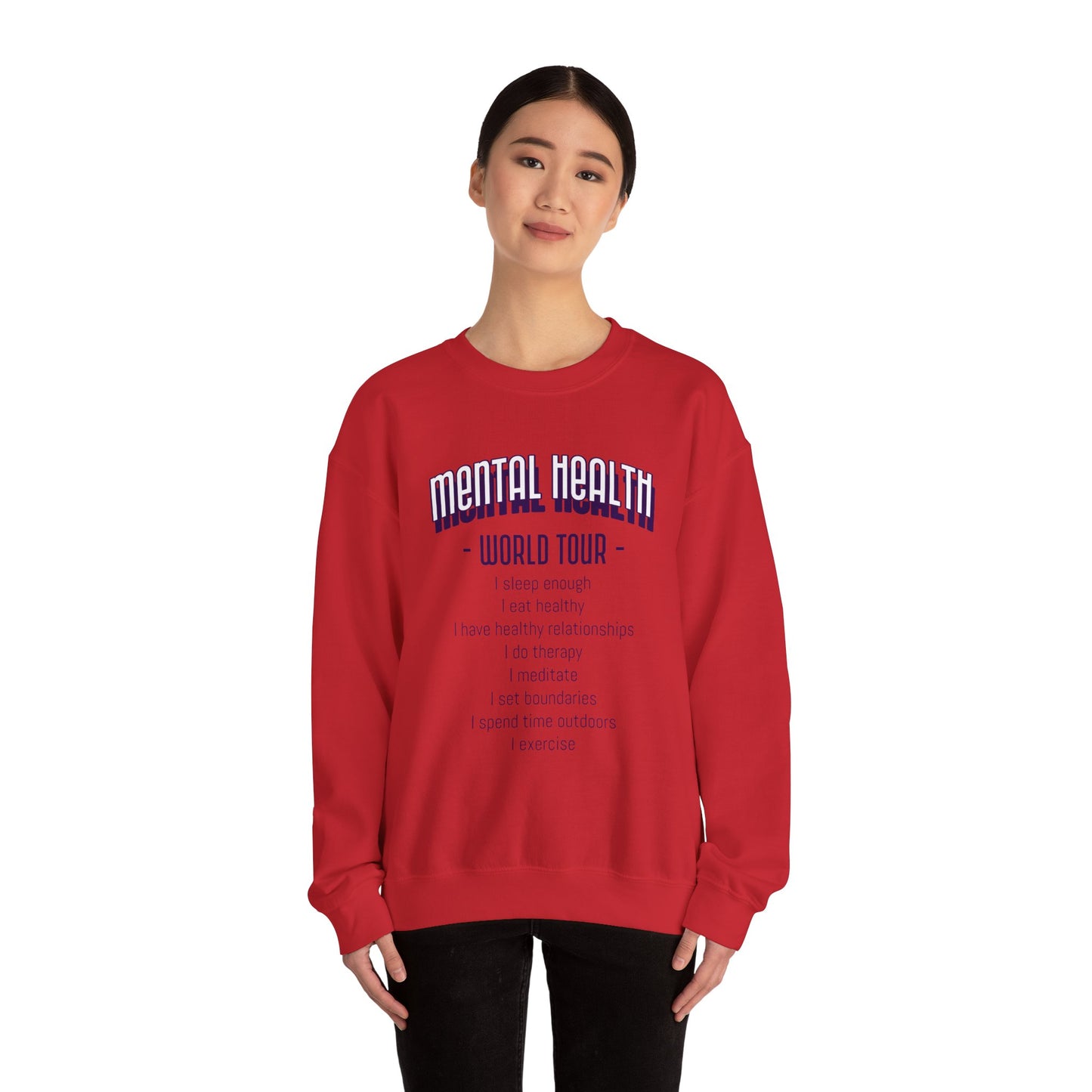 Sweatshirt  'Mental Health World Tour' | Women | Romero's: Estilo con Intención"