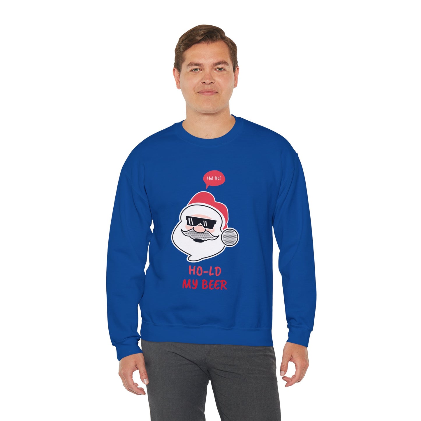 Sweatshirt "Ho-ld my beer" - Man