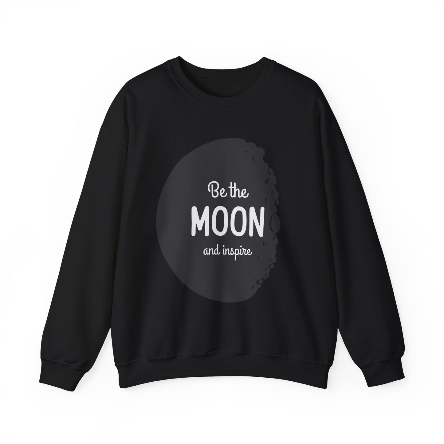 Sweatshirt "Be the Moon and Inspire" - Woman