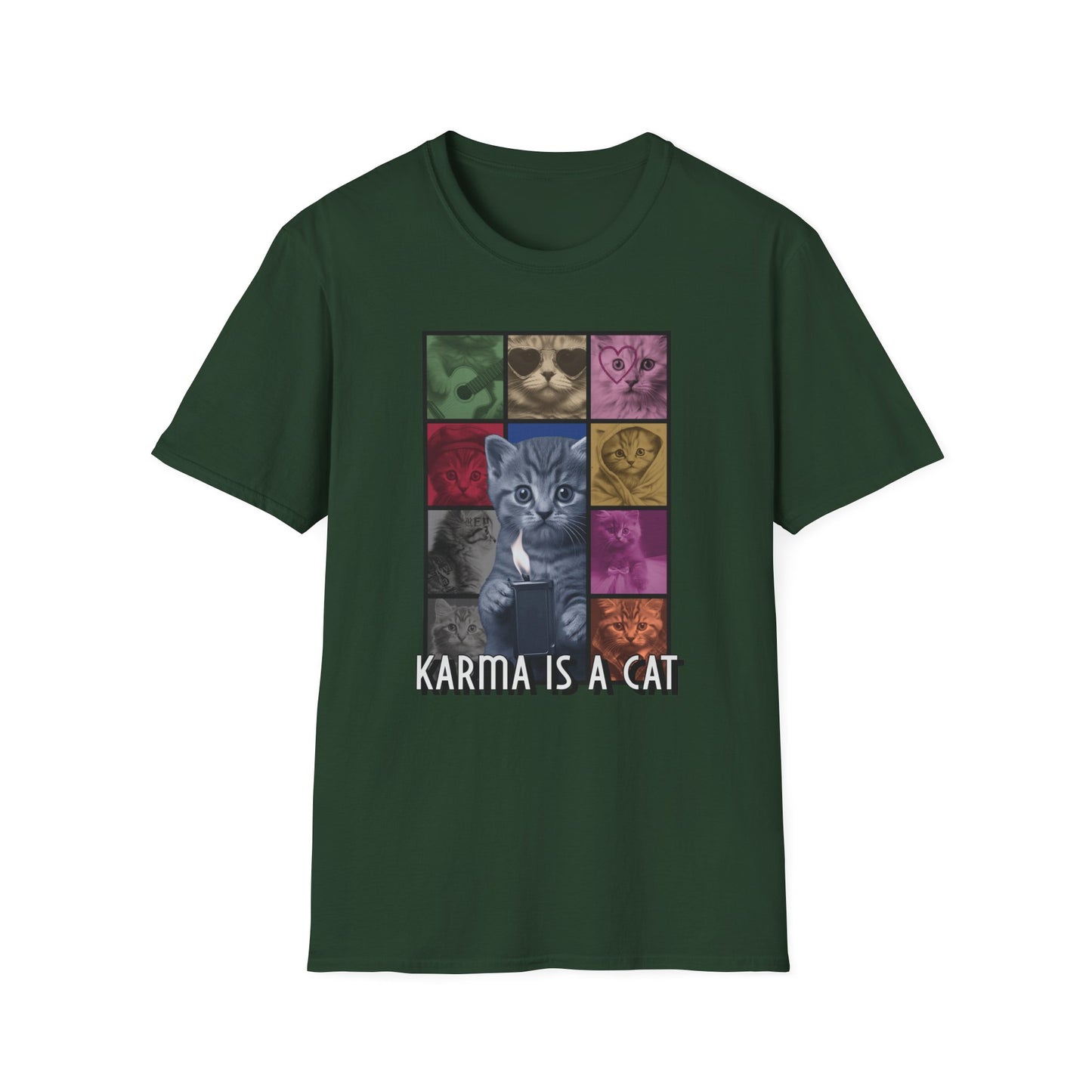 T-shirt "Karma is a Cat" - Woman