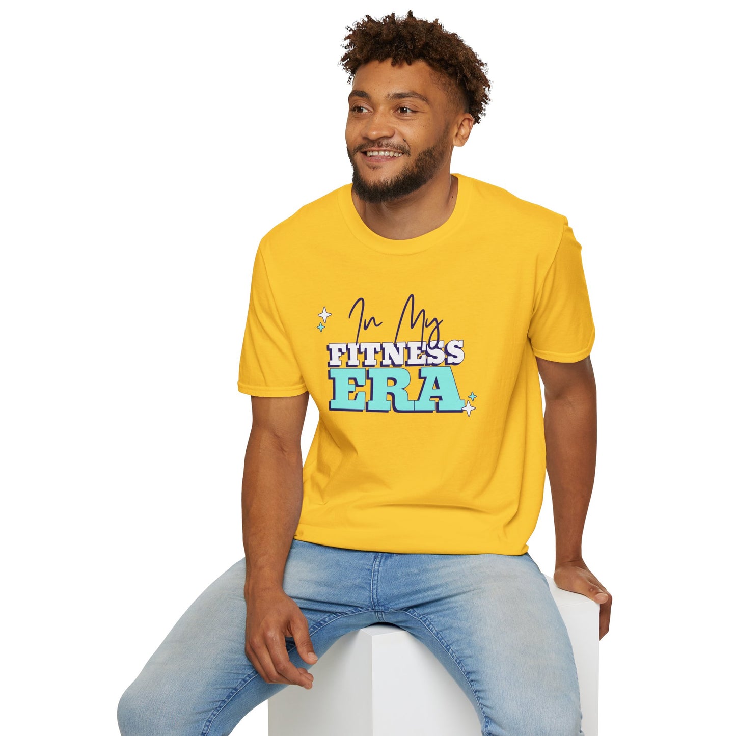 Camiseta "Na Minha Era Fitness" | Homem | Estilo ativo para um estilo de vida saudável | Romero