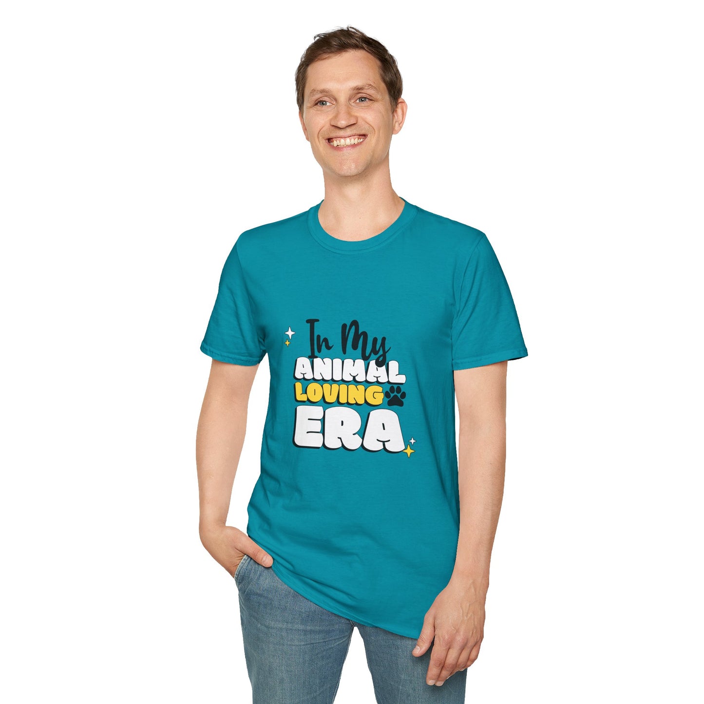 T-shirt "In My Animal Loving Era" | Man | Romero's - Embracing Diversity