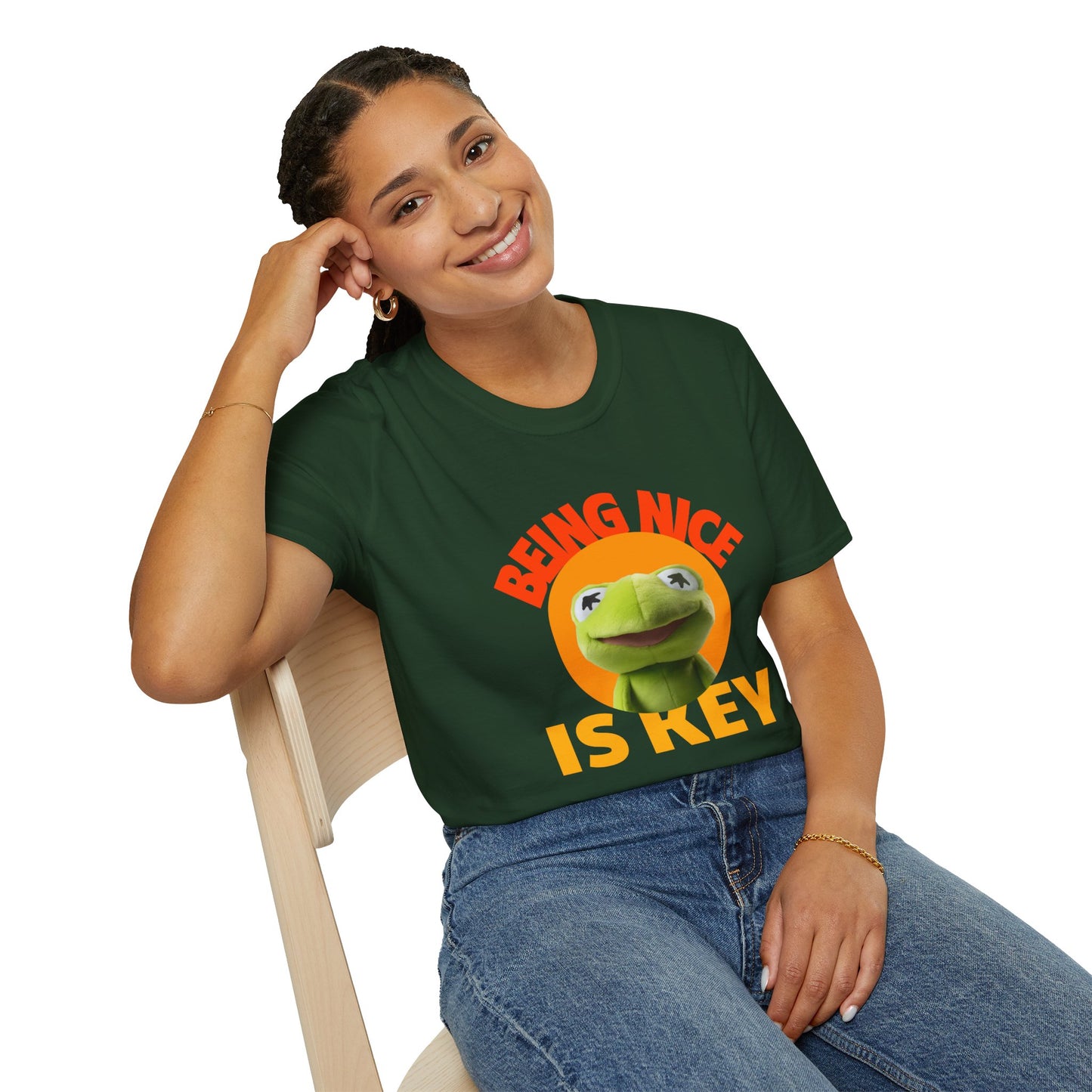 T-Shirt "Being Nice is Key" - Women