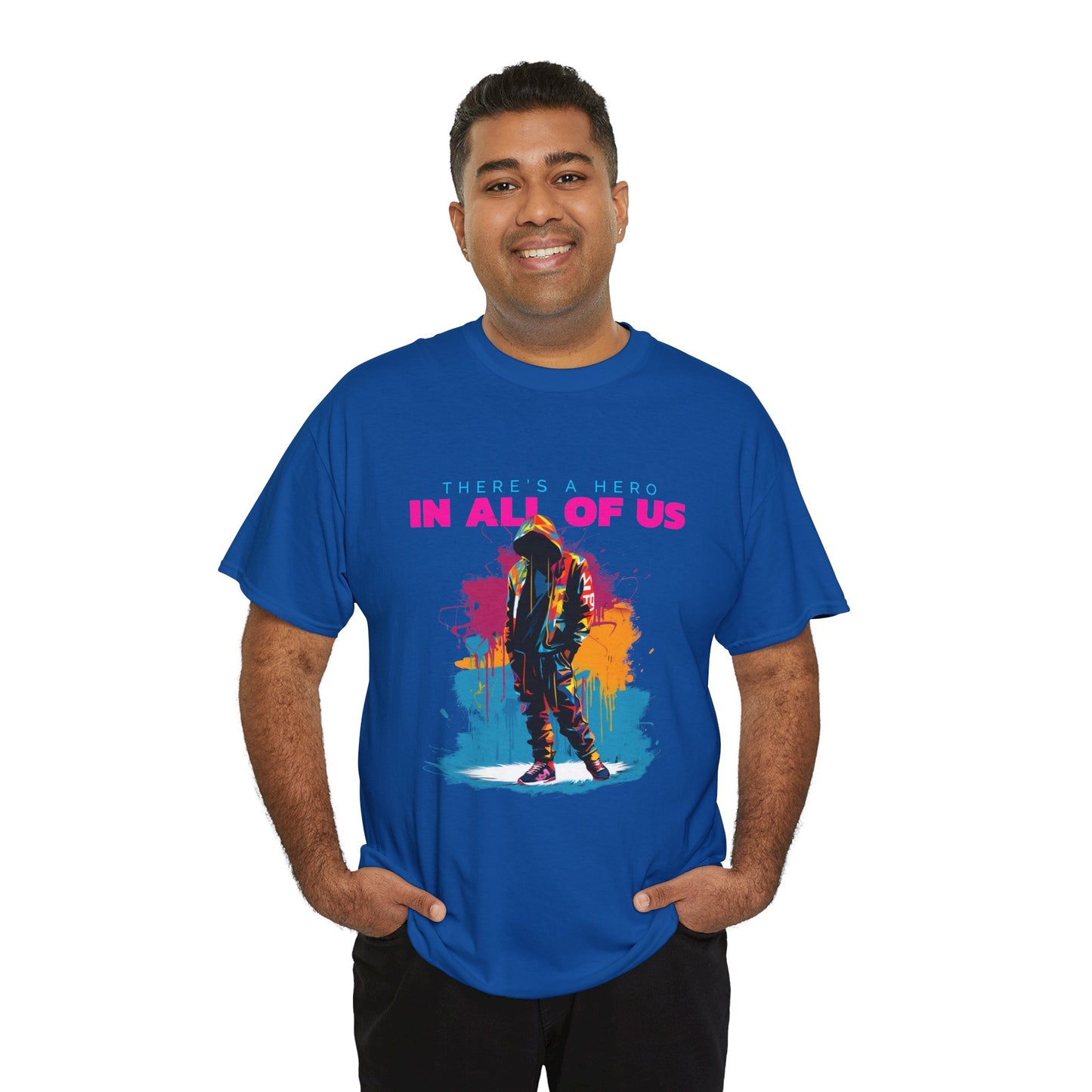 T-shirt - "There's a Hero in All of Us" | Men | Romero's