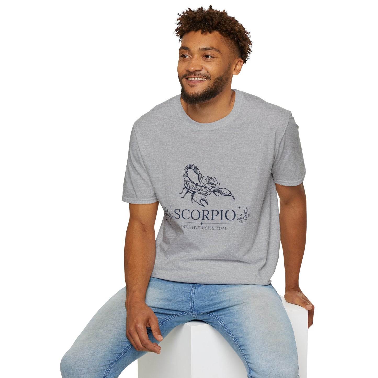 T-Shirt "Scorpio: Intuitive &amp; Spiritual" - Men