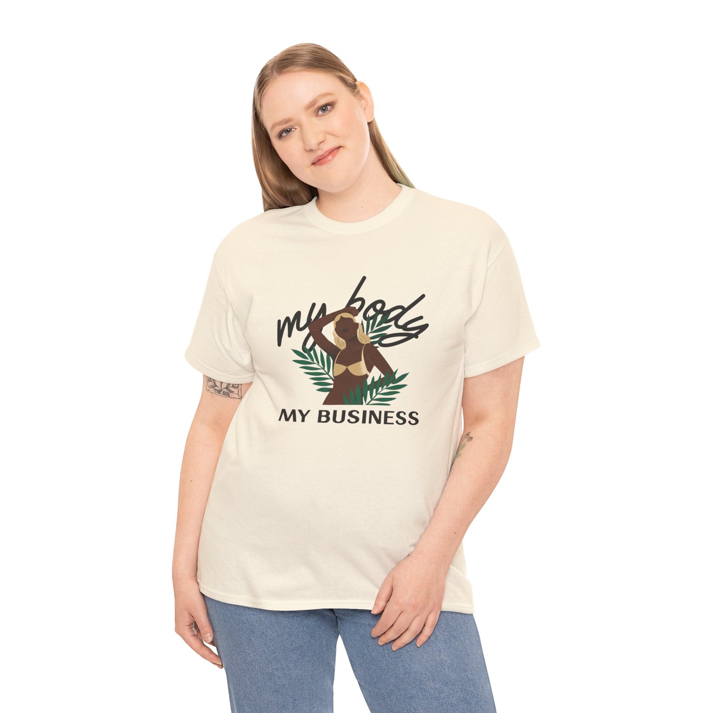 "My Body My Business" - Women's Empowerment T-Shirt - Stand Strong with Romero's