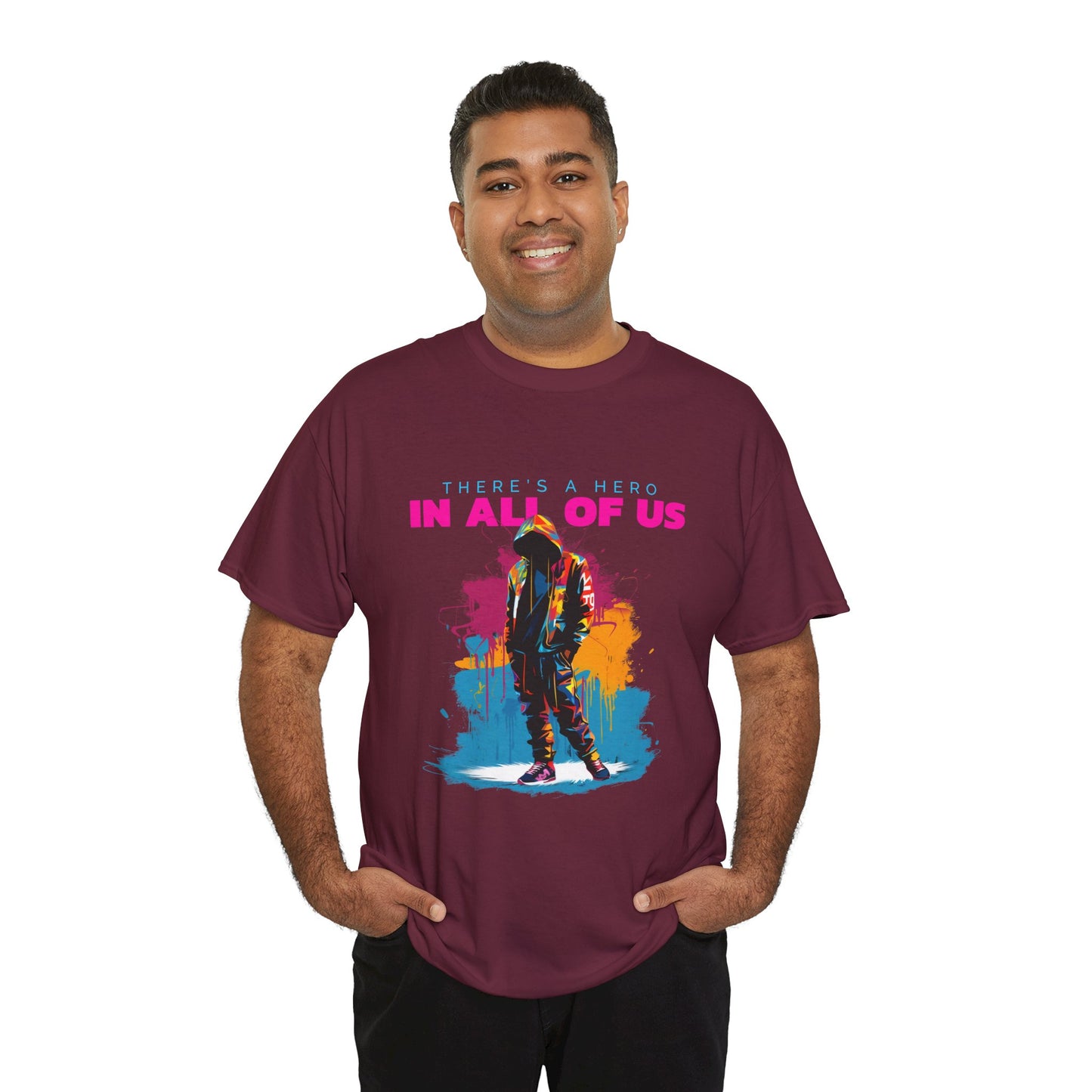 T-shirt - "Há um Herói em Todos Nós" | Homens | Romero