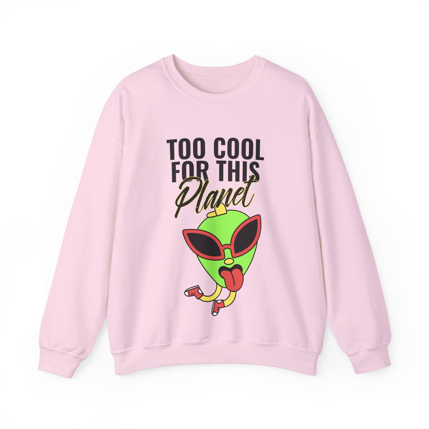 Sweatshirt "Too Cool for this Planet" - Homem