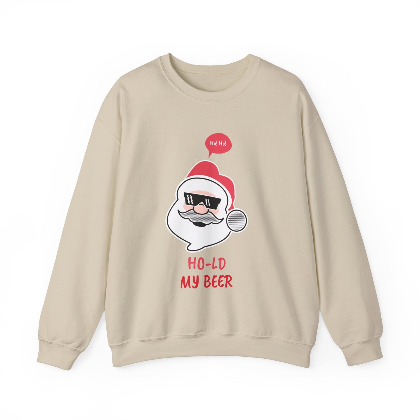 Sweatshirt "Ho-ld my beer" - Woman