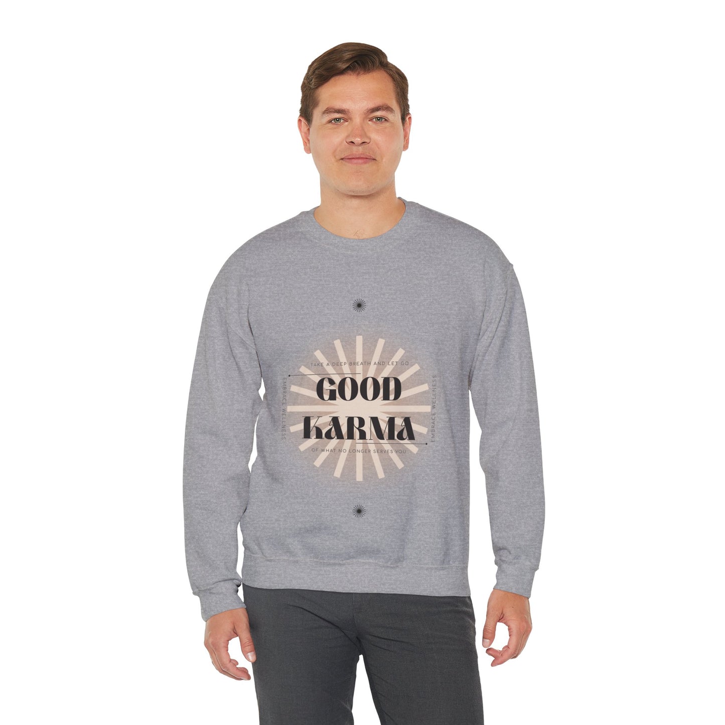 Sweatshirt "Bom Karma" - Homem