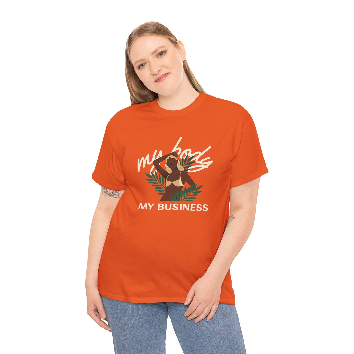 "My Body My Business" - Women's Empowerment T-Shirt - Stand Strong with Romero's