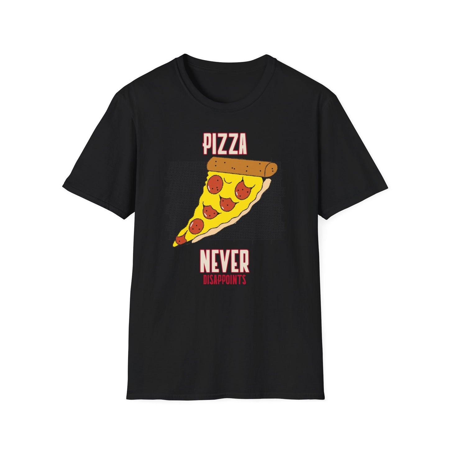 T-shirt "Pizza Nunca Decepciona" - Homem