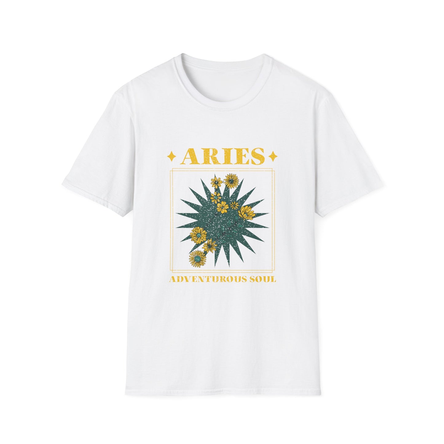 T-Shirt "Áries: Alma Aventureira" - Homem