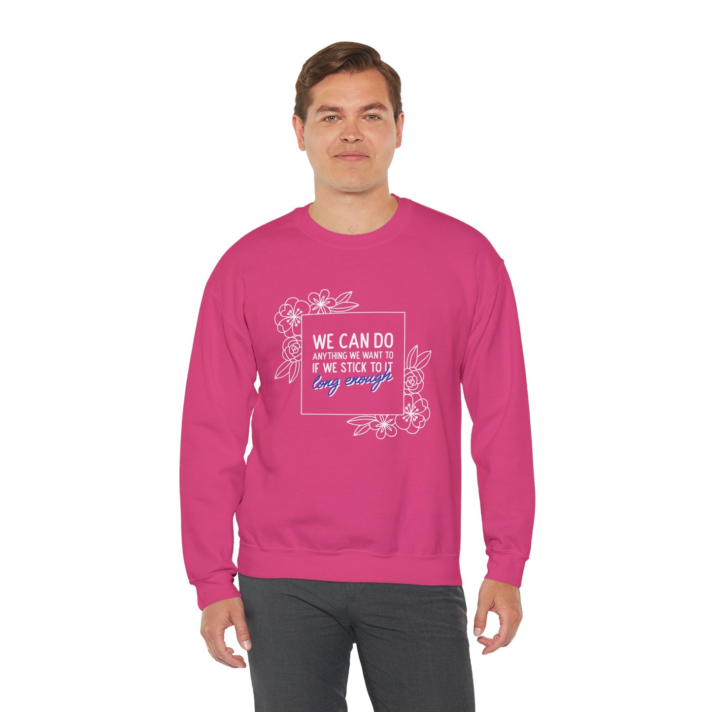 Sweatshirt 'We Can Do Anything' | Romero's: Estilo con Intención" - Men