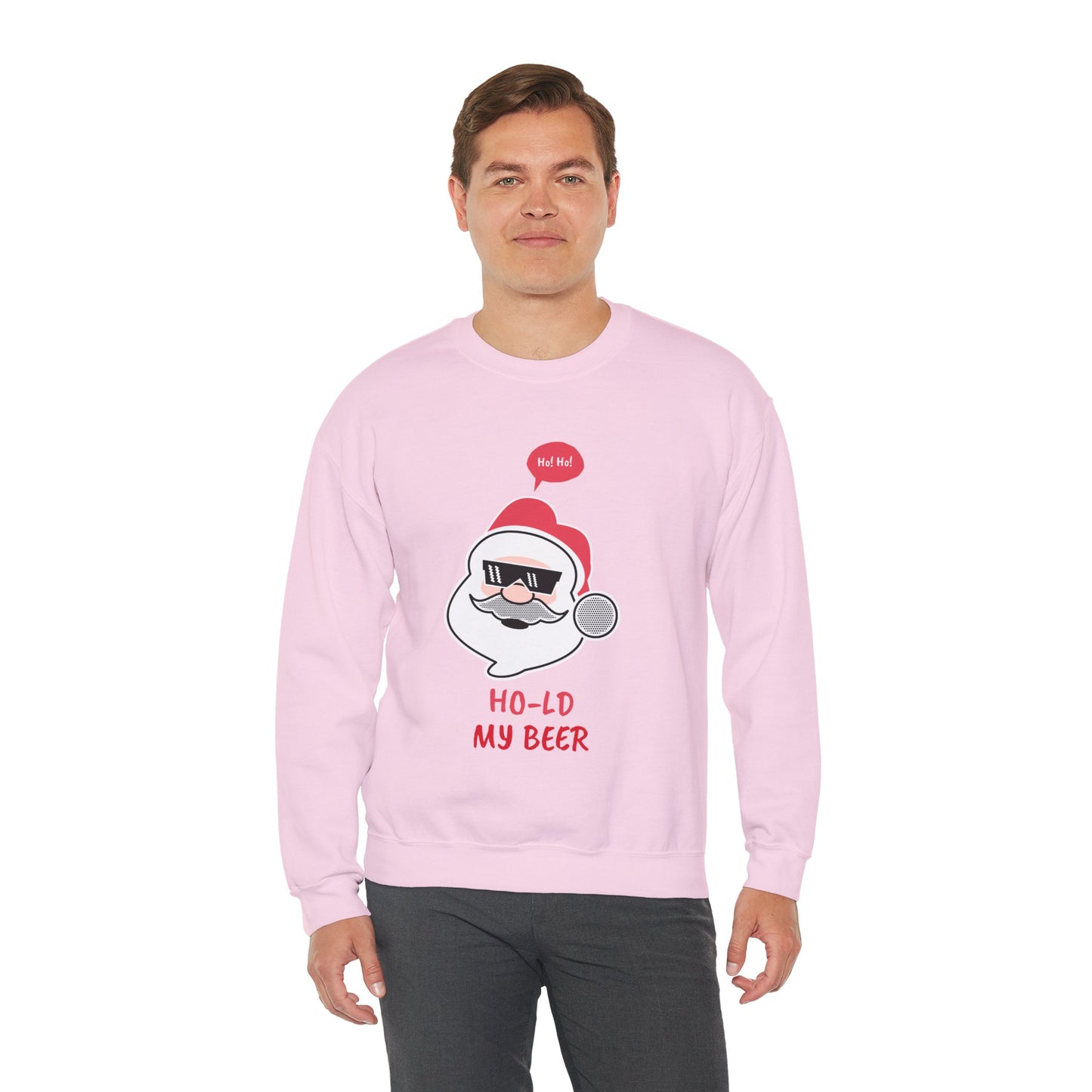 Sweatshirt "Ho-ld my beer" - Man