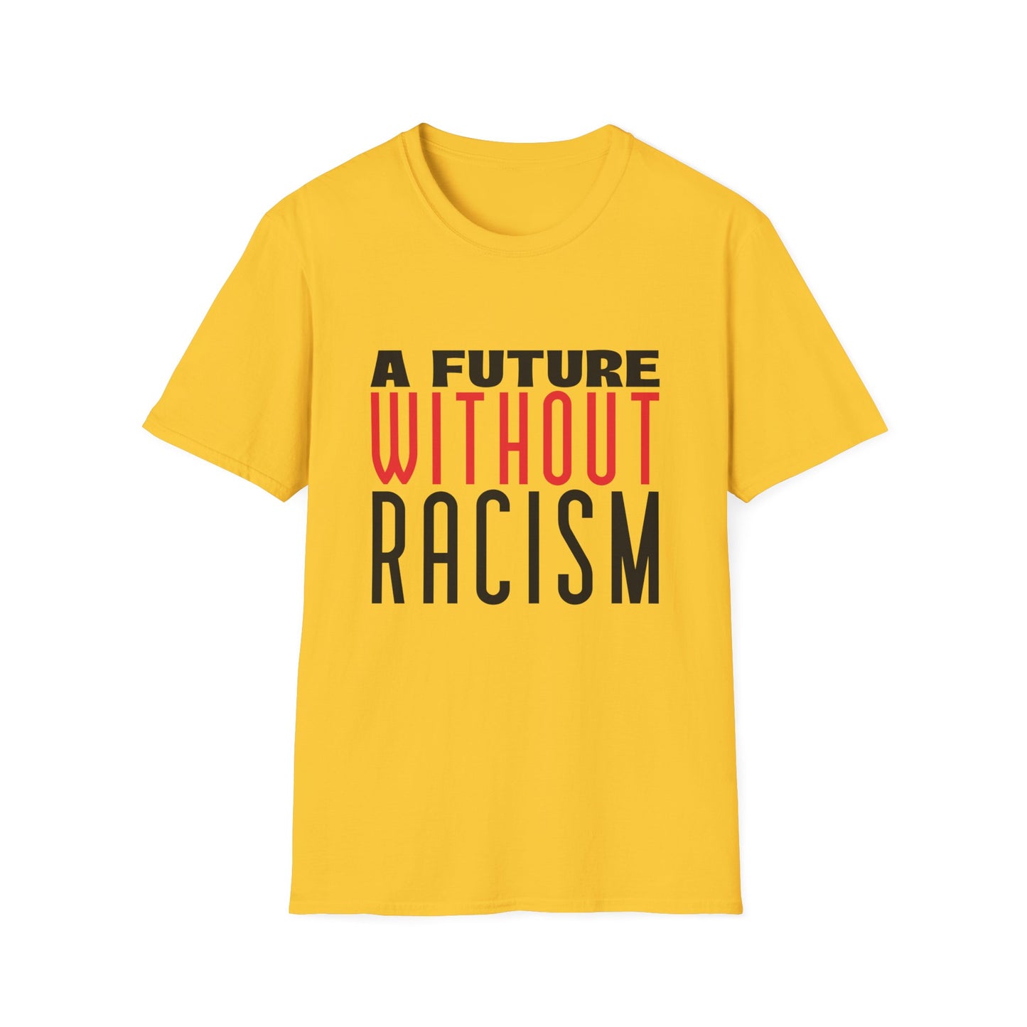 T-shirt 'Um futuro sem racismo' | Mulher | Um passo em direção a um mundo mais inclusivo no Romero's