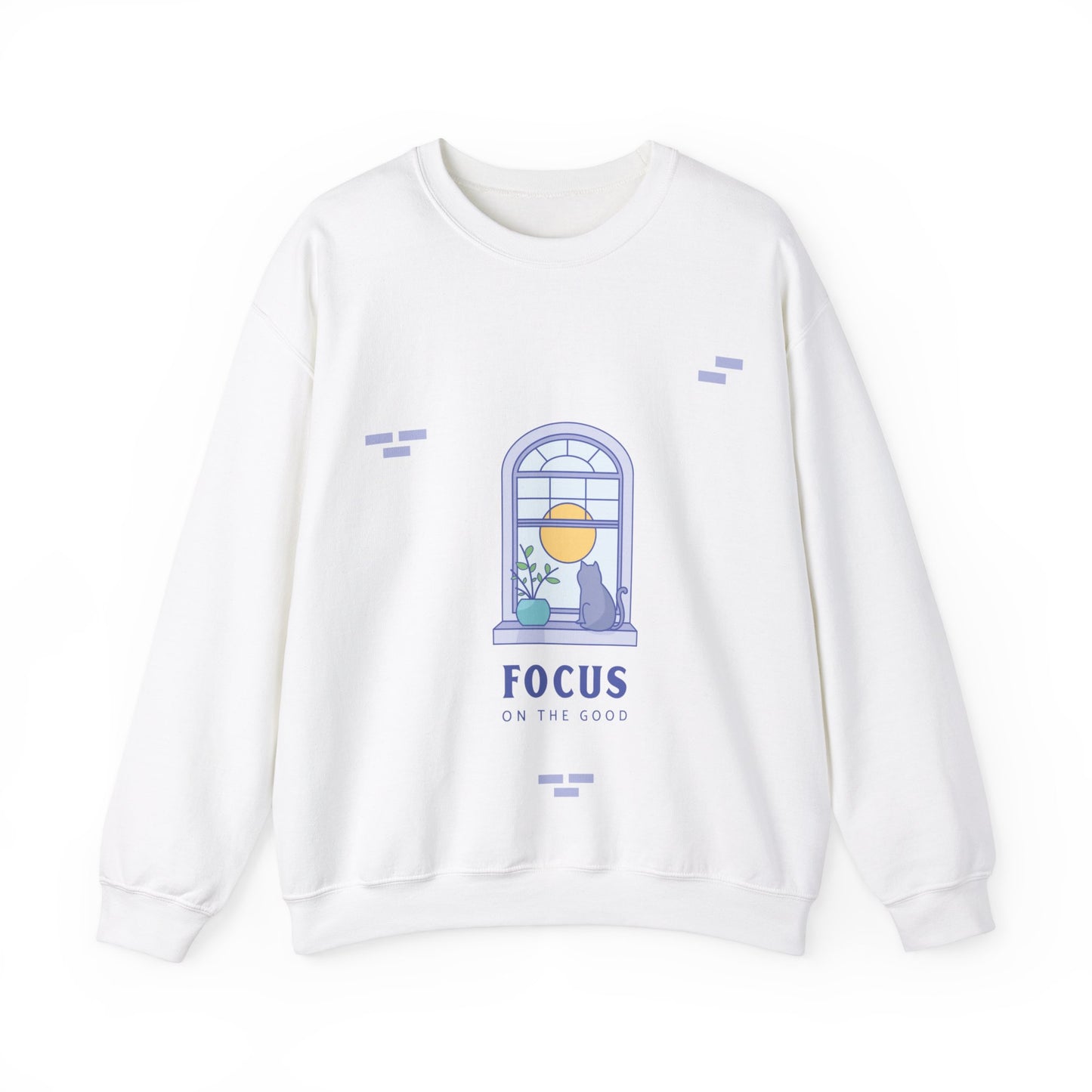 Sweatshirt "Foco no Bem" - Mulher