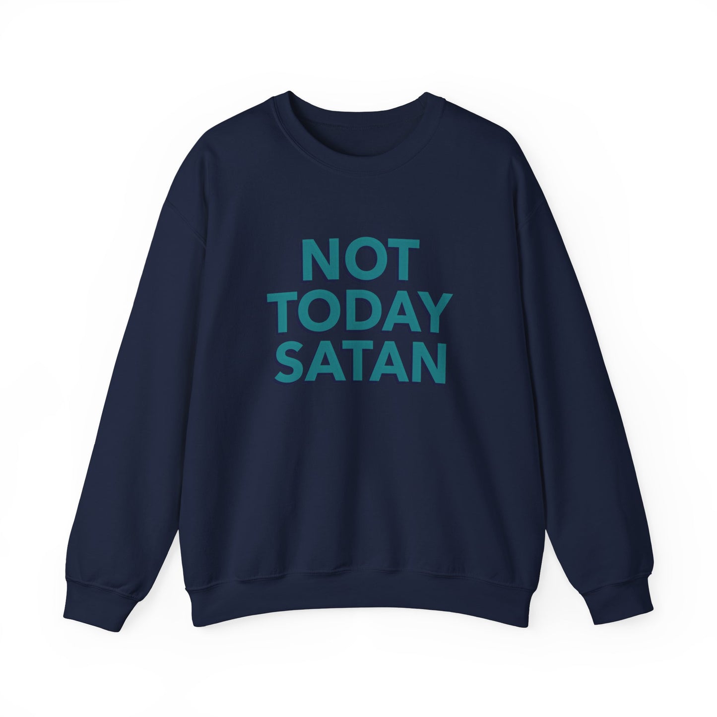 Sweatshirt "Hoje Não Satanás" - Mulher