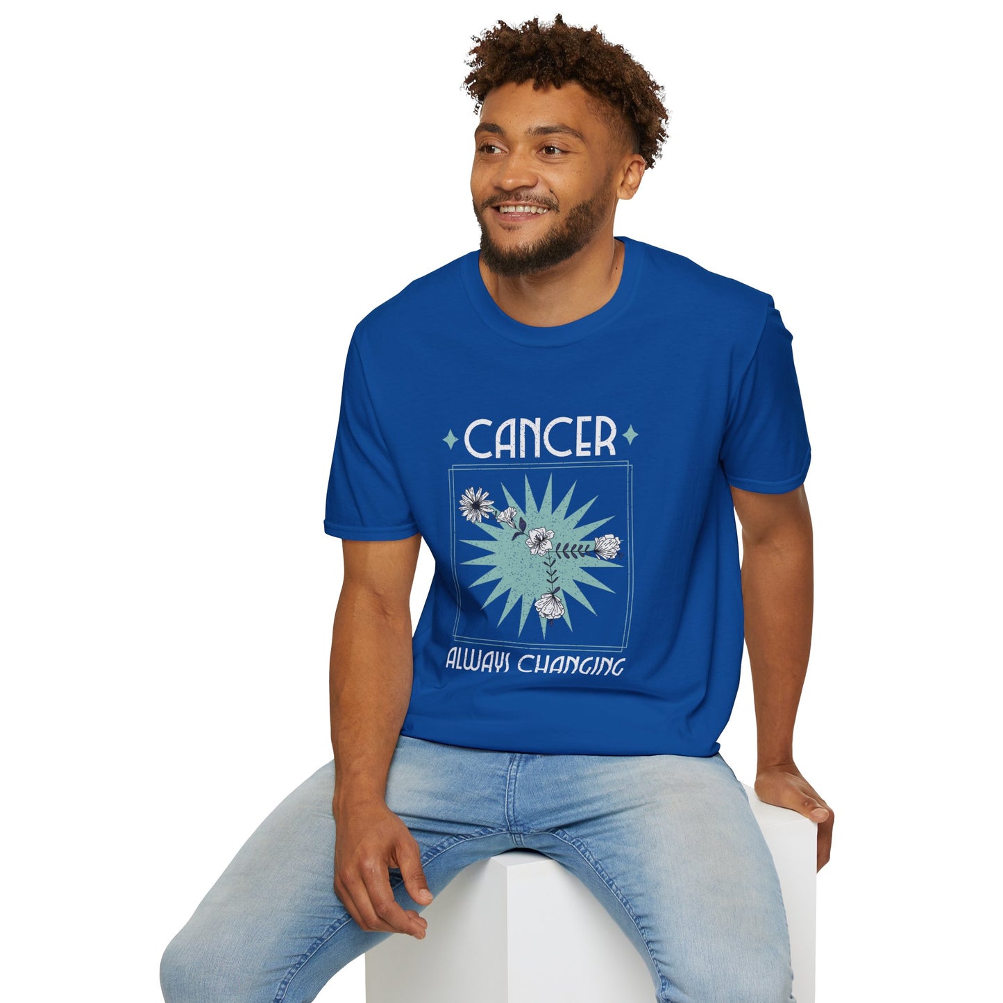 T-Shirt "Cancer: Always Changing"  - Man