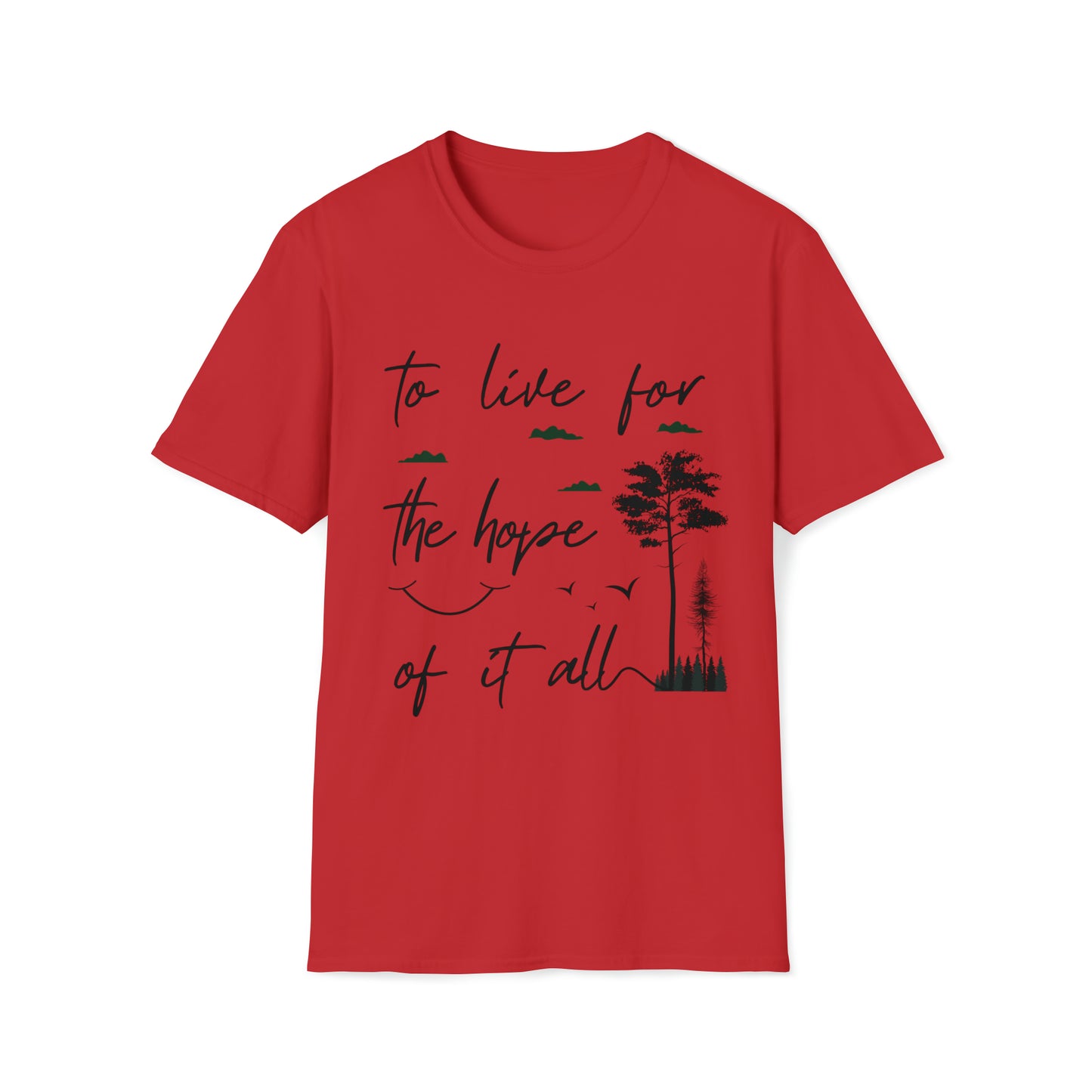 Camiseta Unisex Softstyle "To Live for the Hope of It All" - Taylor's Version