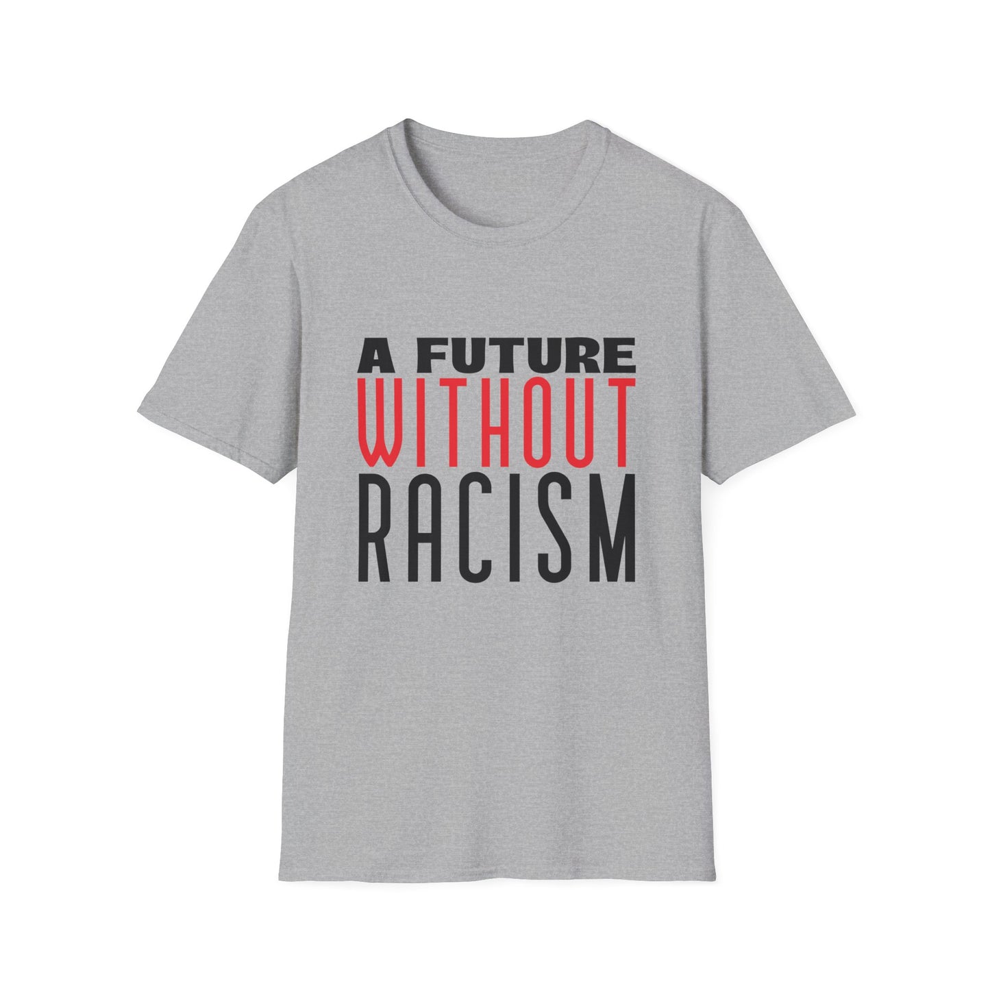 T-shirt 'Um futuro sem racismo' | Mulher | Um passo em direção a um mundo mais inclusivo no Romero's