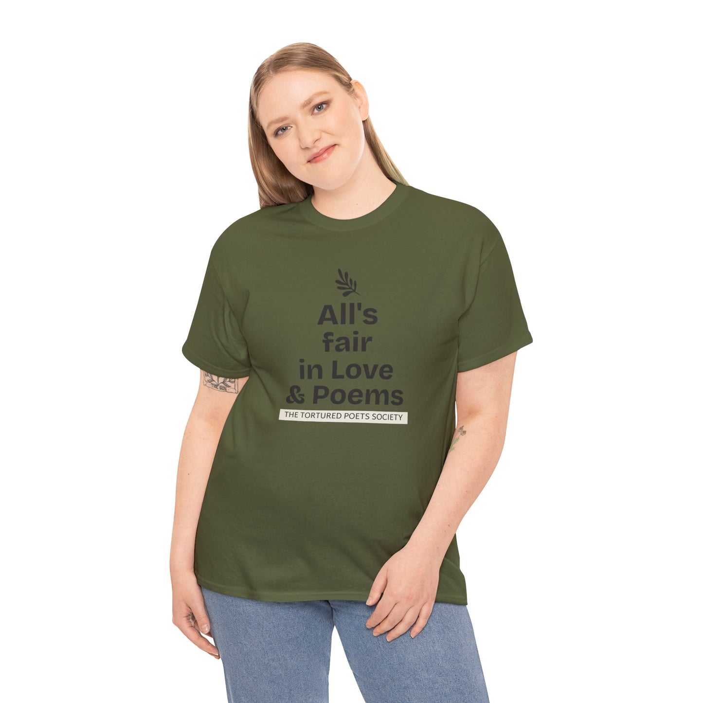 T-shirt "All's Fair in Love and Poems" | Women | Romero's