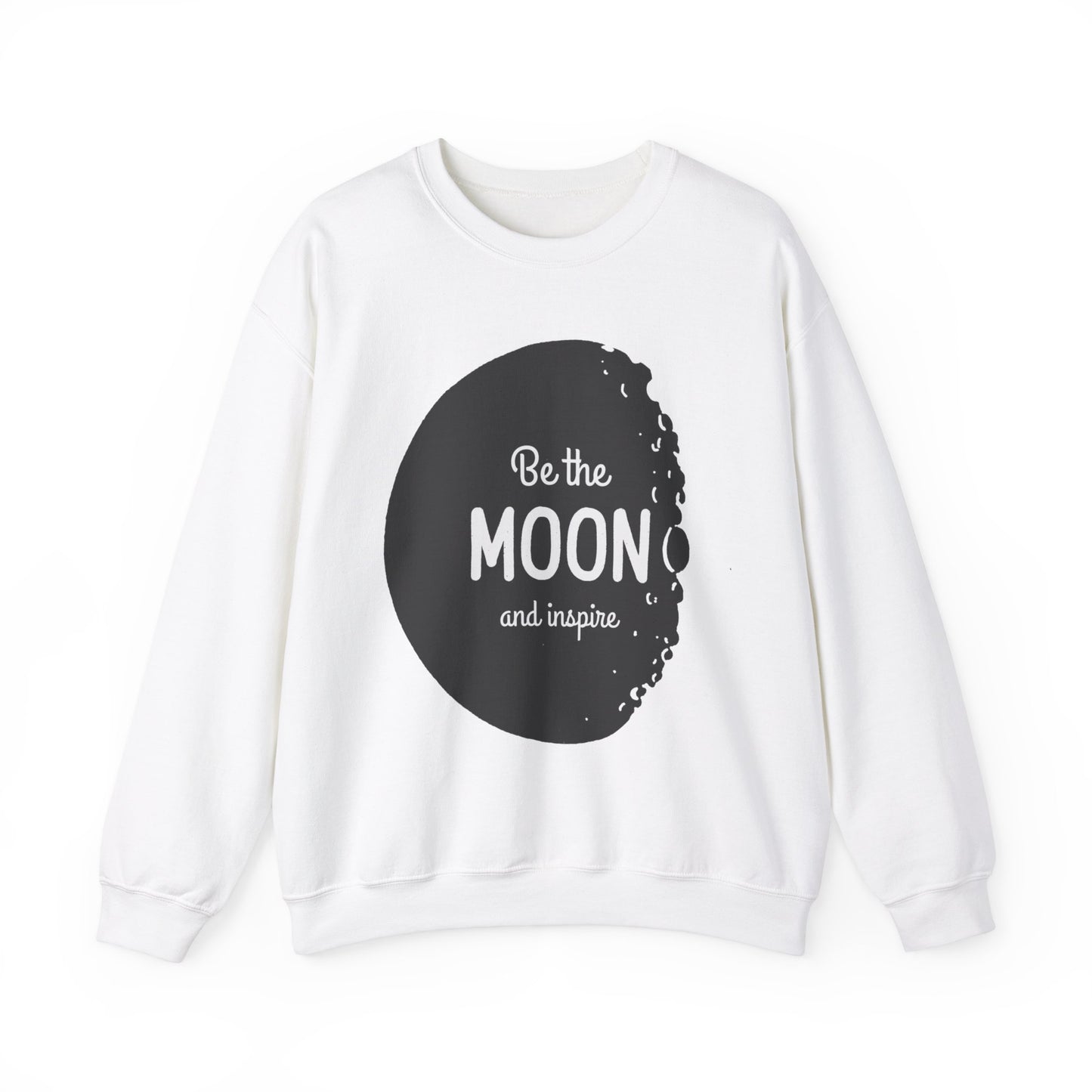 Sweatshirt "Seja a Lua e Inspire" - Mulher