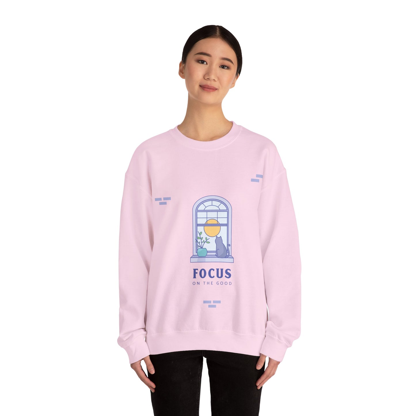 Sweatshirt "Foco no Bem" - Mulher