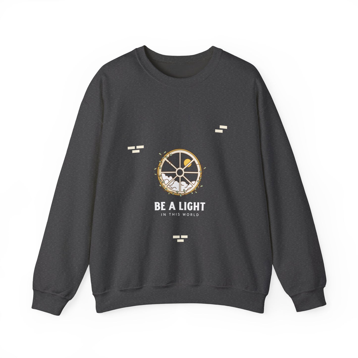 Sweatshirt "Seja uma Luz neste Mundo" - Mulher