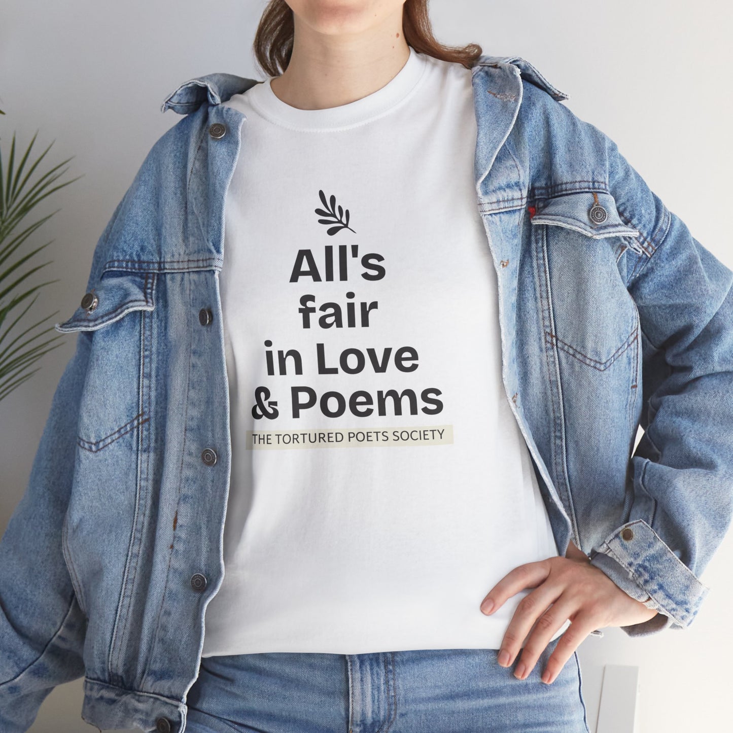 T-shirt "All's Fair in Love and Poems" | Women | Romero's